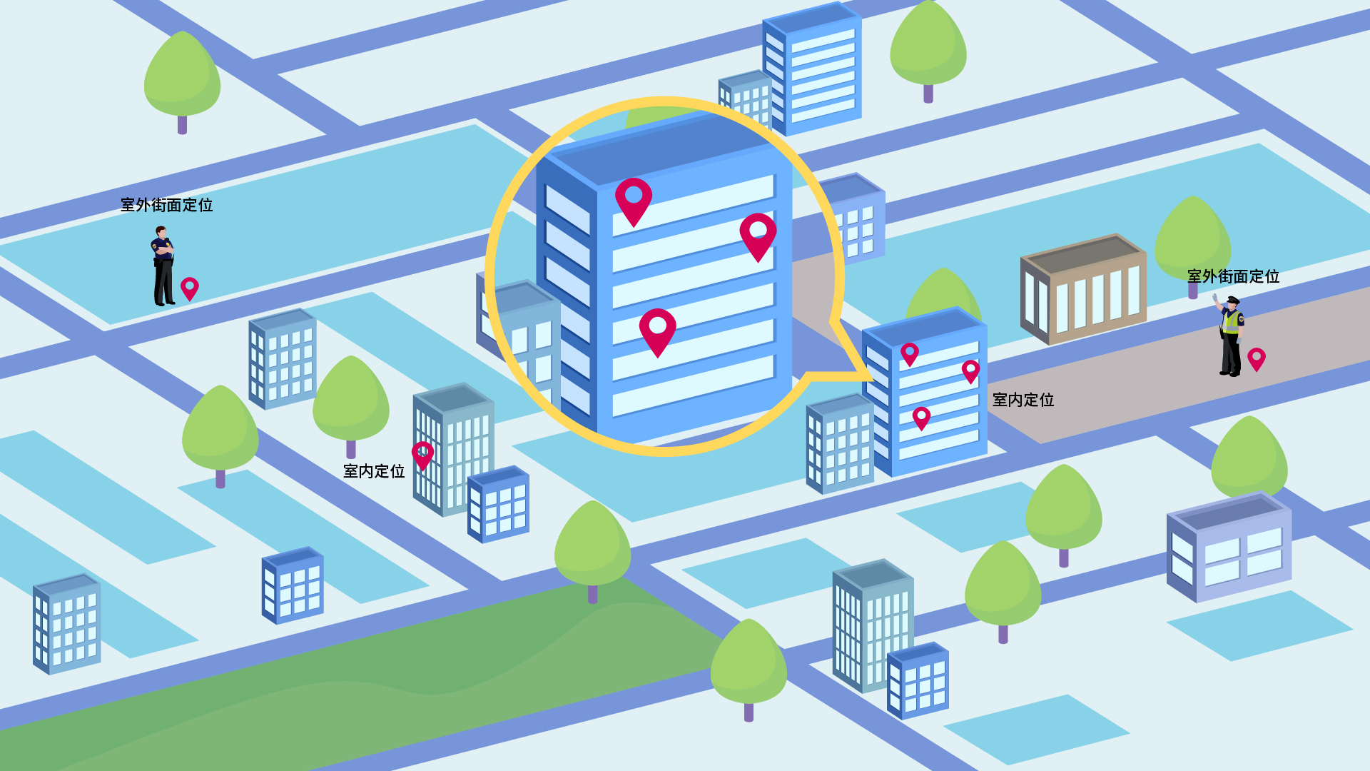 海能达•全系终端室内位置服务解决方案，为专网用户量身打造