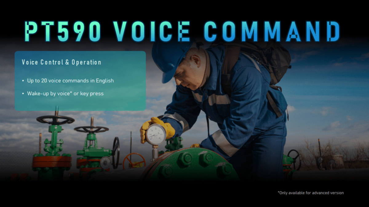 Revolución de la comunicación TETRA con PT590: Comandos de voz con IA