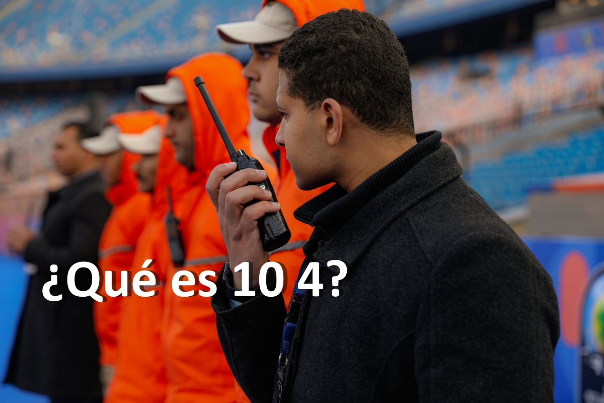 ¿Qué es el código 10 4 en radio?