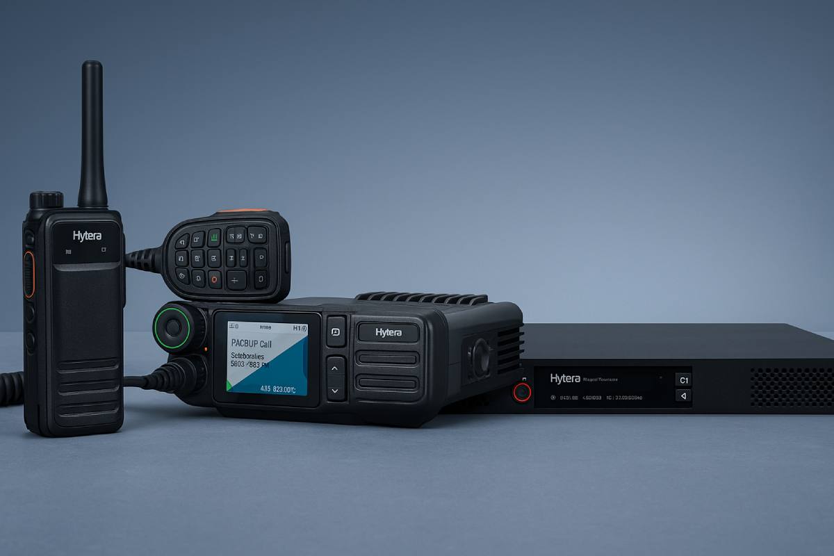 HP7, HM7 e HR1066: A Solução DMR Profissional Completa da Hytera