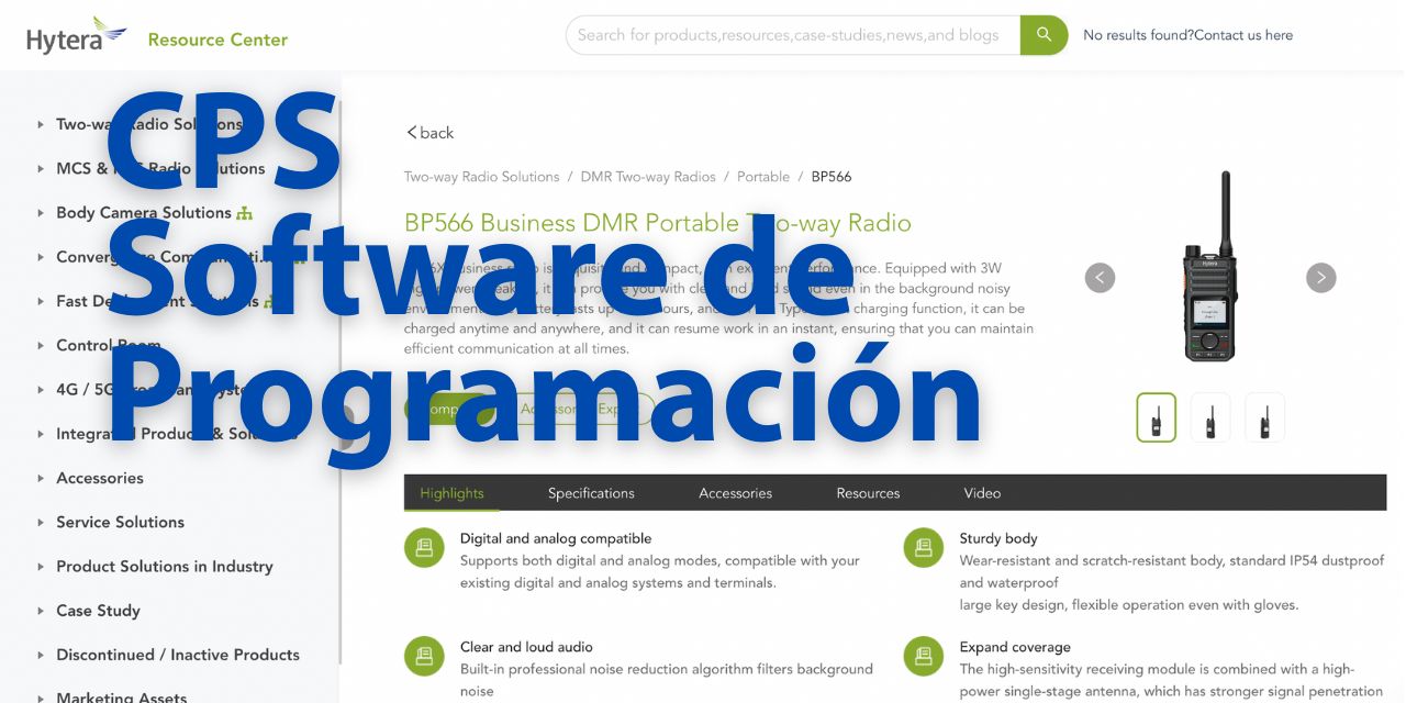 Software de programación Hytera: Todo lo que necesitas saber