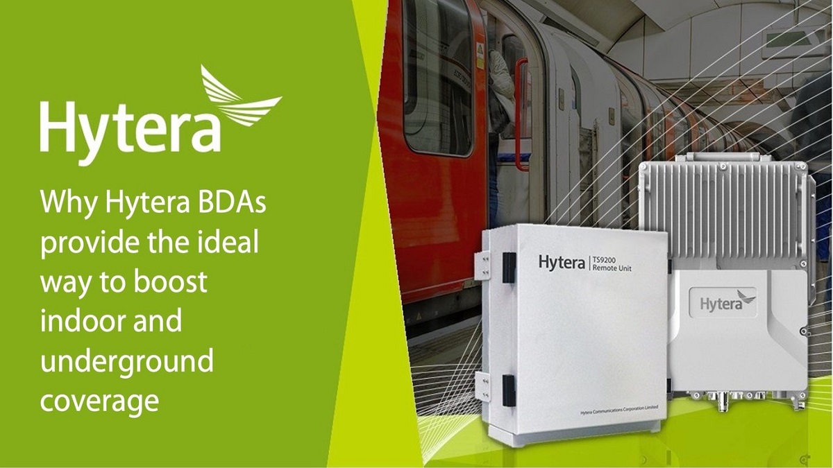 Why Hytera BDAs provide the ideal way to boost coverage