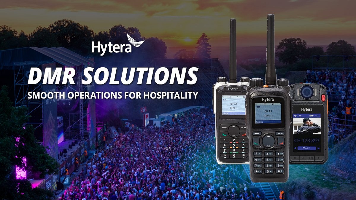 Hytera DMR solutions ensure smooth operations for the hospitality industry