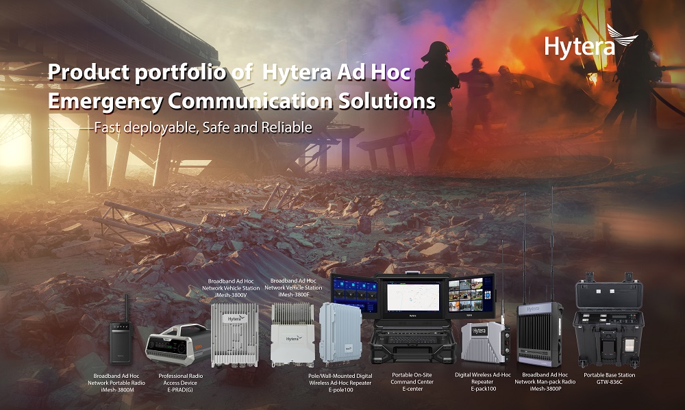 What can Hytera do for you when disaster occurs