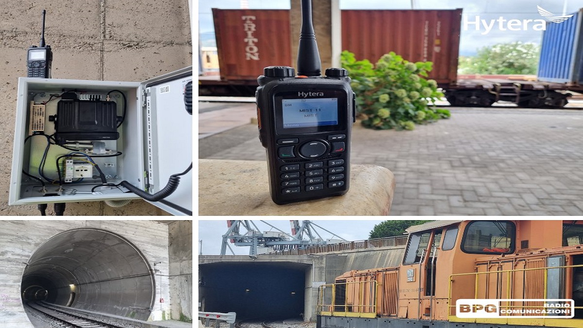 Hytera's MD785iG digital mobile radio enables the reliable communication flow for train personnel