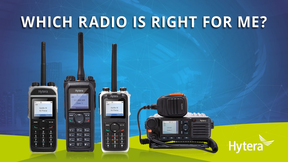 Which radio is right for me? A walkthrough the Hytera DMR range – Part 2