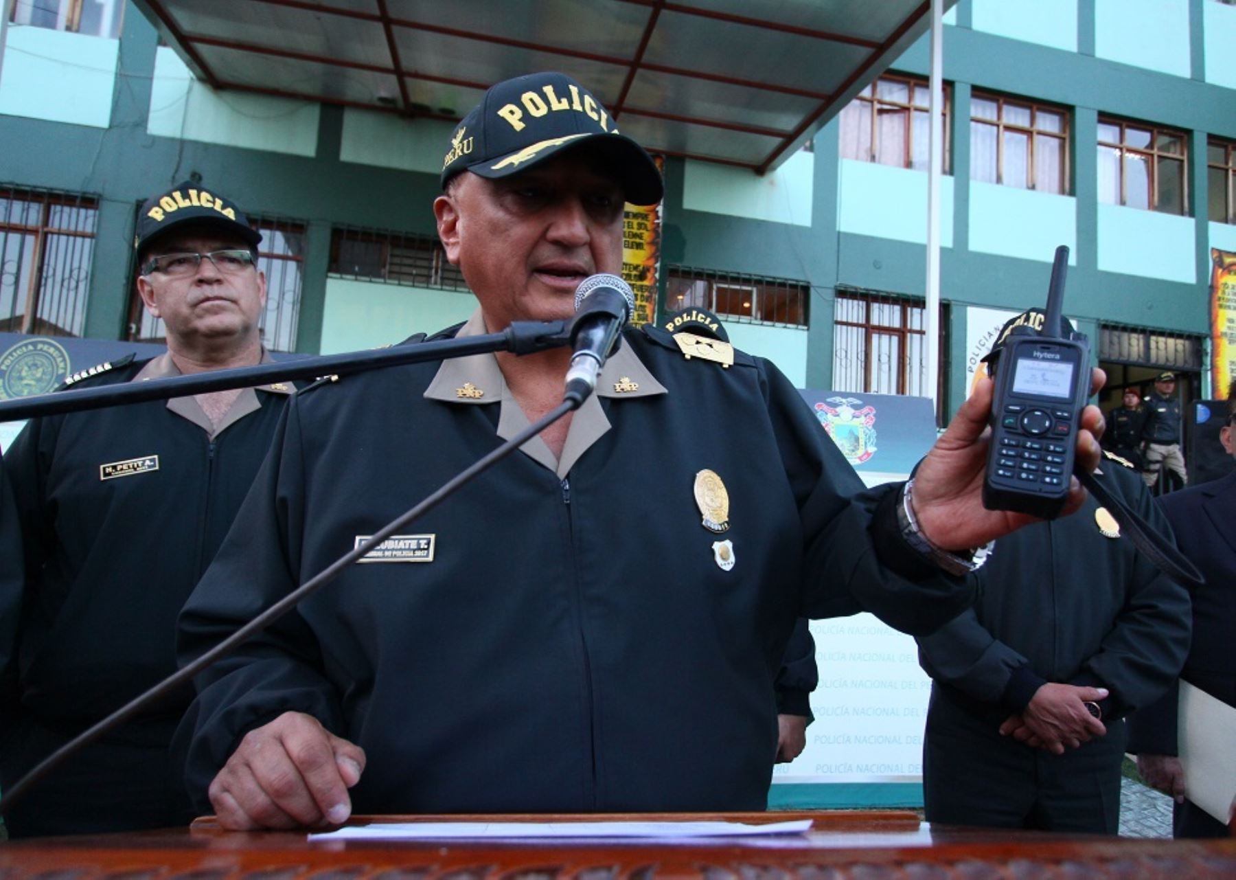 Policía peruana adquiere radios PT580H Plus de Hytera