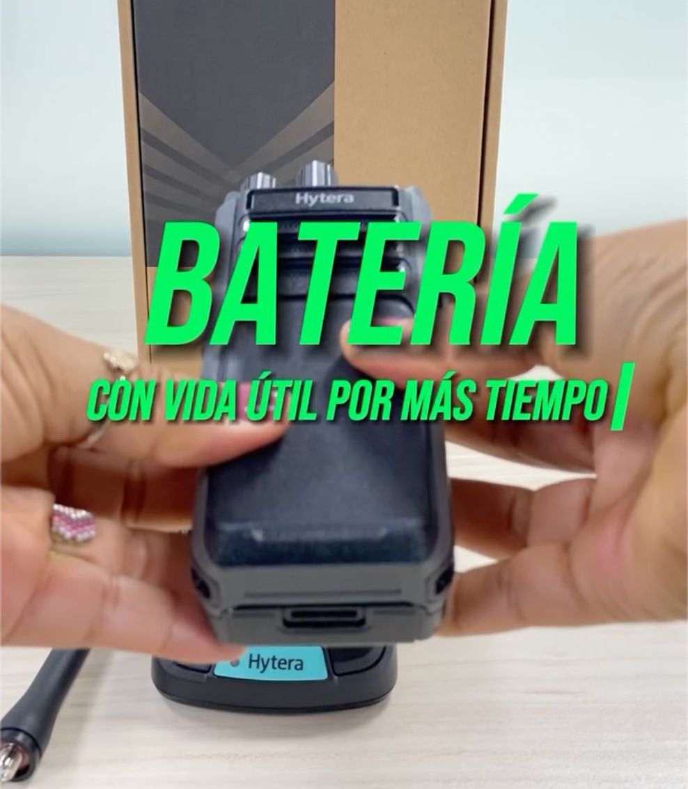 Batería para radio de larga vida Hytera
