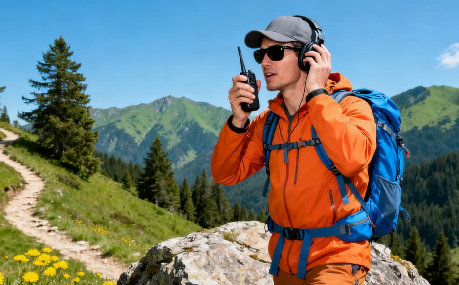outdoor walkie talkie