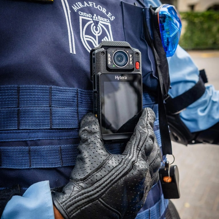 Bodycams Hytera en Seguridad Pública