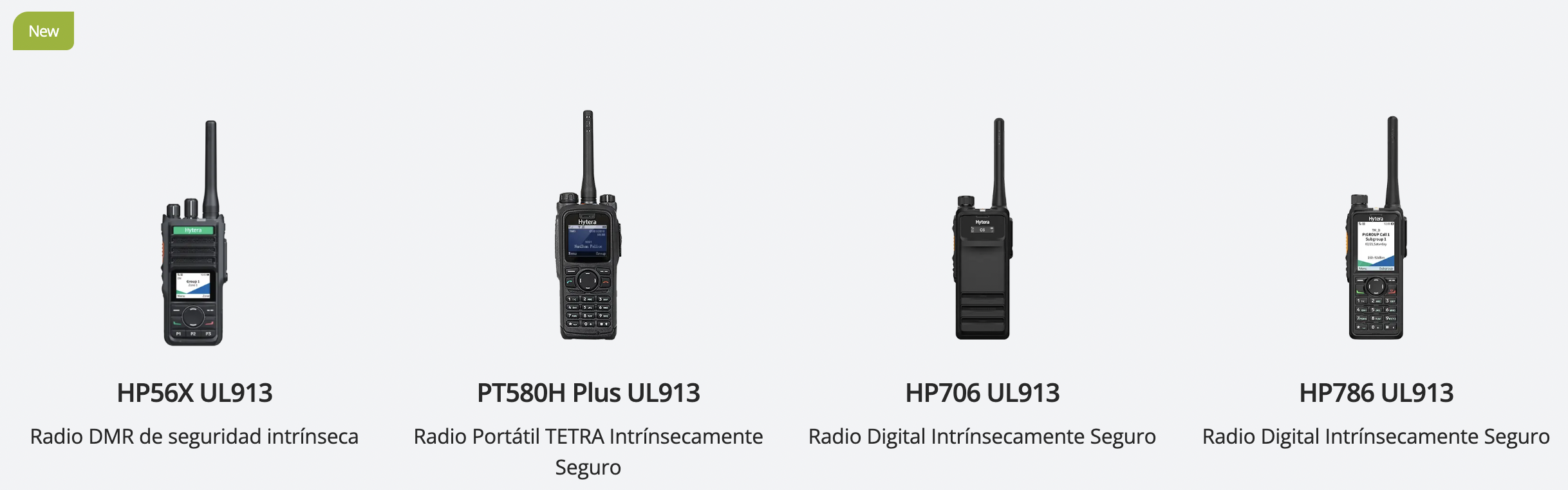 radios certificados ul913