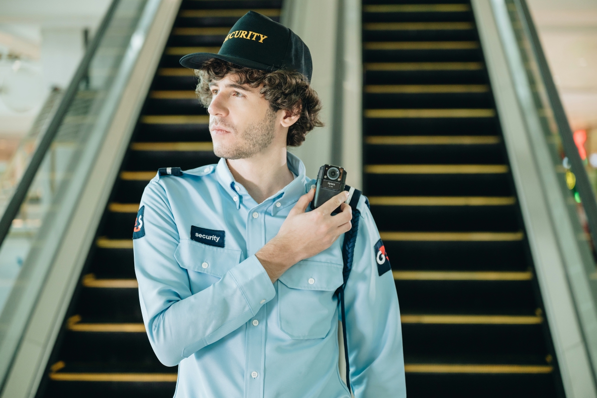 Body cameras in security guard