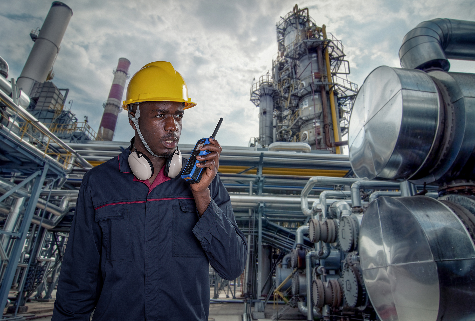 two way radios in oil and gas sector