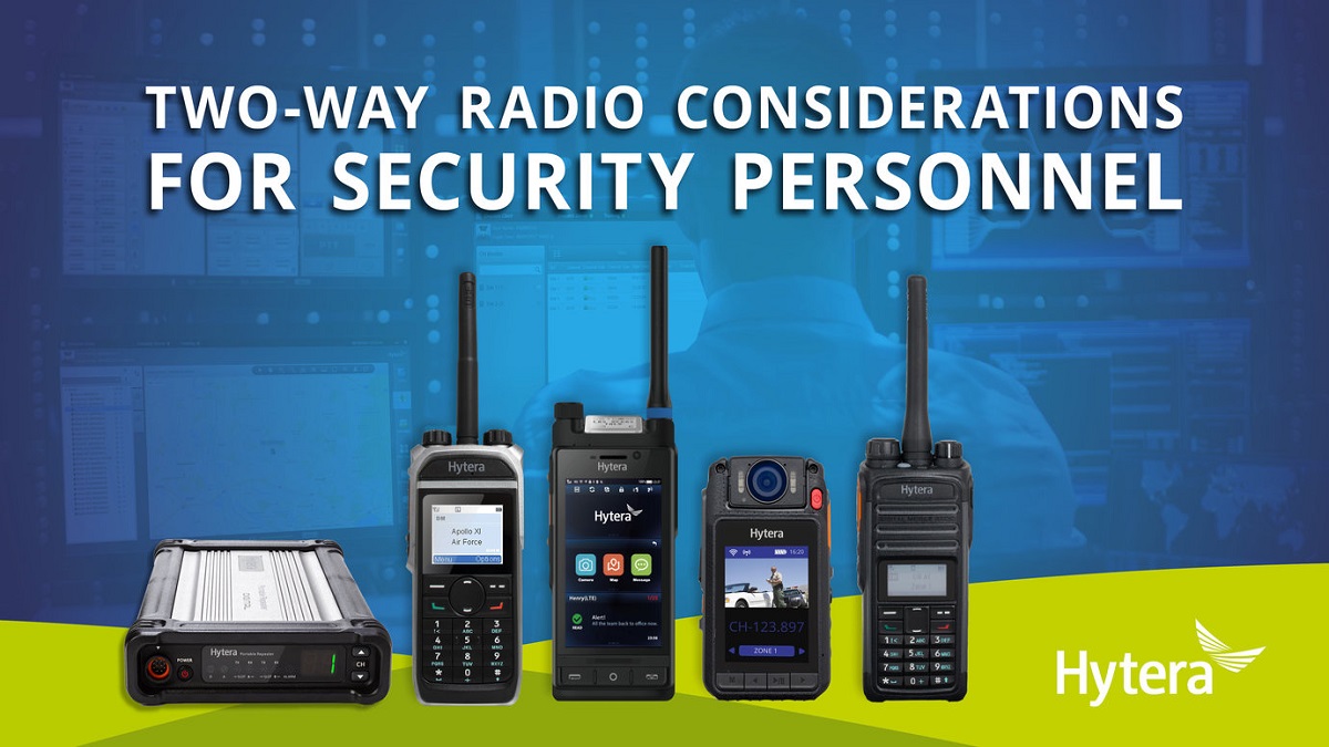 Two-way Radio Considerations for Security Personnel