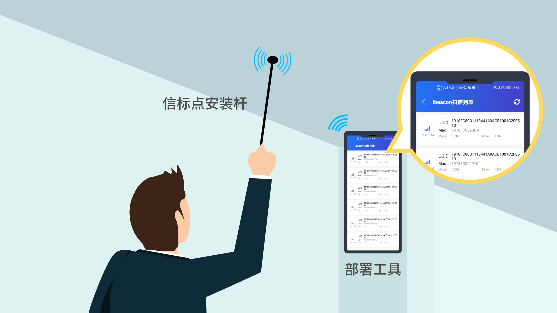 海能达•全系终端室内位置服务解决方案，为专网用户量身打造