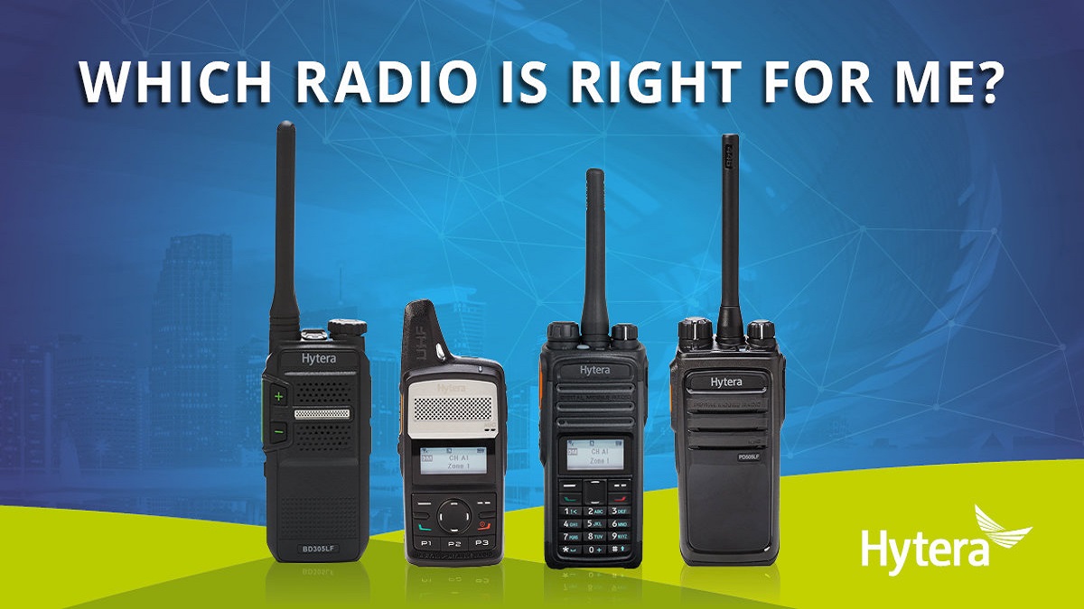 Which radio is right for me? Hytera DMR range walkthrough – Part 1